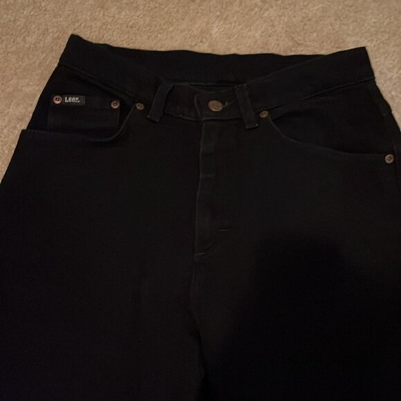 Lee black jeans size 10 medium - Picture 2 of 8